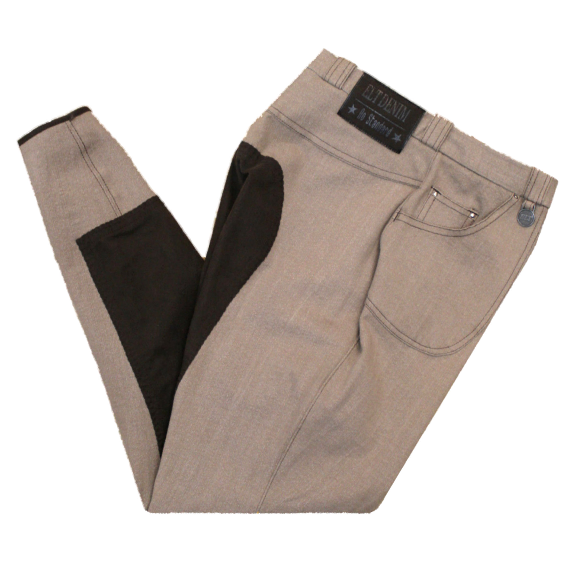 ELT Reithose Jeans, braun